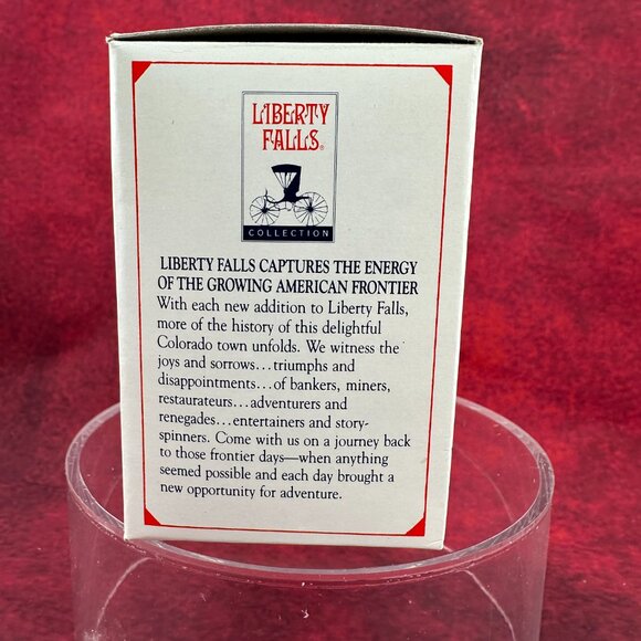 VINTAGE LIBERTY FALLS 5 DIFFERENT HAND PAINTED SOLID POWTER FIGURINES AH195 1999 - Picture 5 of 6